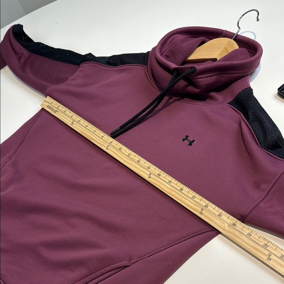 Under Armour Purple Hoodie Size Small - Picture 3 of 6